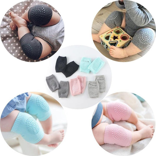 Baby knee Protector ( 3 pairs Random colors )