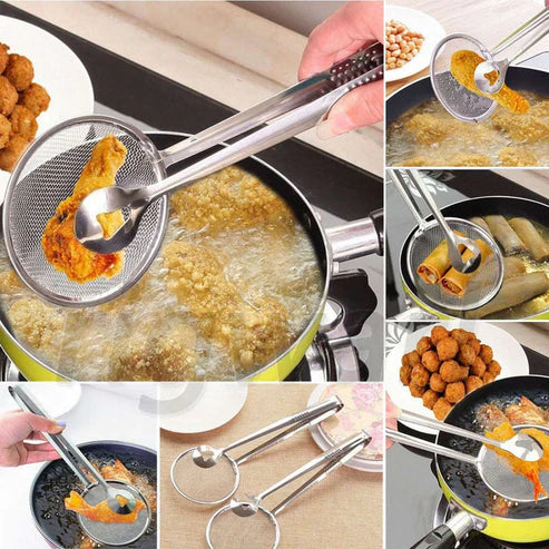 2 in 1 Fry Tool Filter Spoon